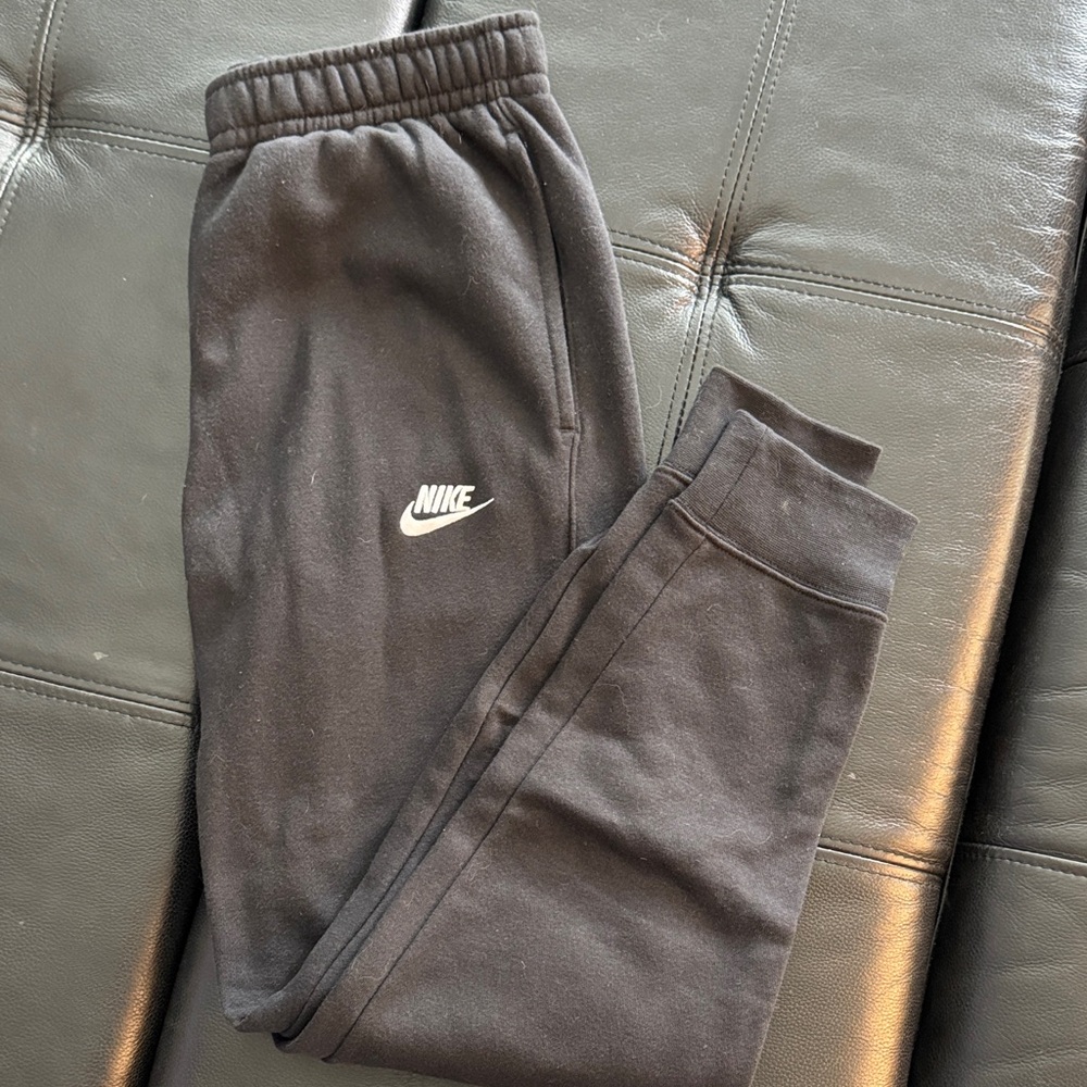 Nike Mens small Black Sweatpants
